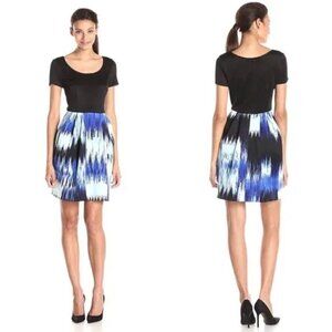BETSEY JOHNSON PRINTED MINI DRESS